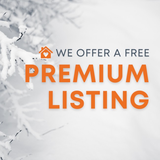 We offer a free premium listing for those who sign up for our free property valuation/market appraisal before 29th February 2024.